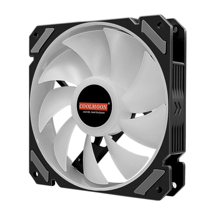 COOLMOON 12-Color RGB PC Cooler with Remote Control