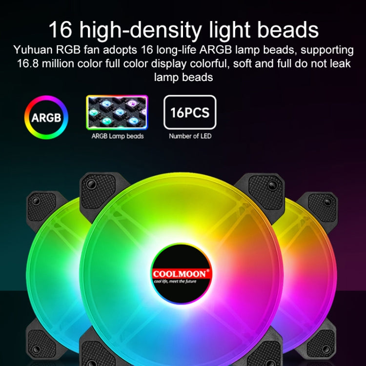 Refroidisseur RGB Coolmoon CM-JD1 pour PC Gaming