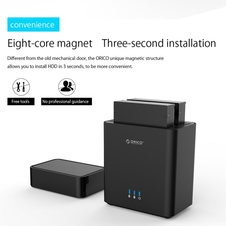 ORICO 3.5-inch USB 3.0 Gaming PC Hard Drive Enclosure