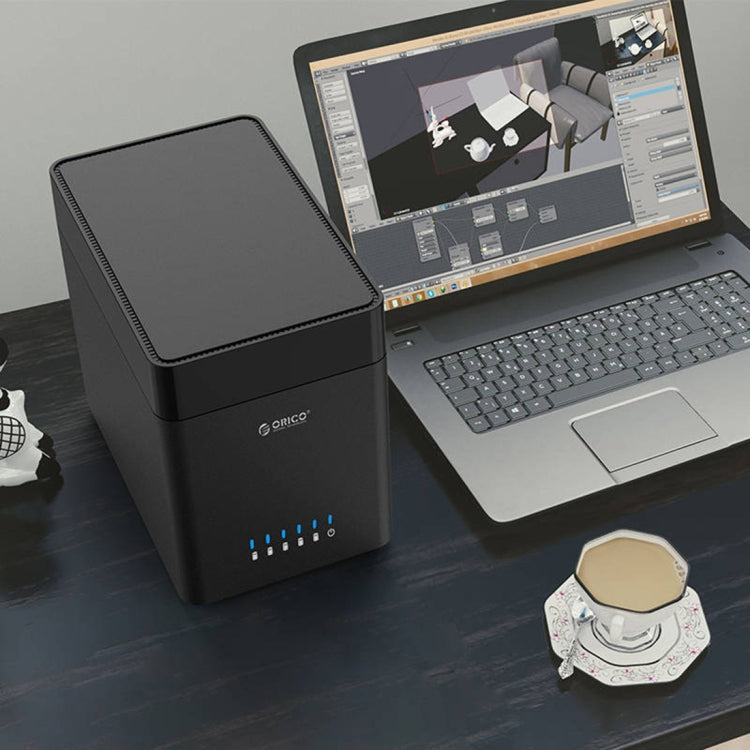 Boîtier de disque dur USB-C 5 baies pour PC Gaming