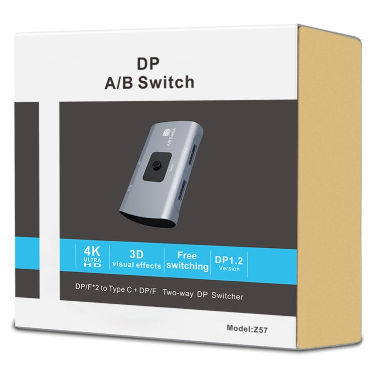 Bidirectional DisplayPort to USB-C Adapter for PC Gaming