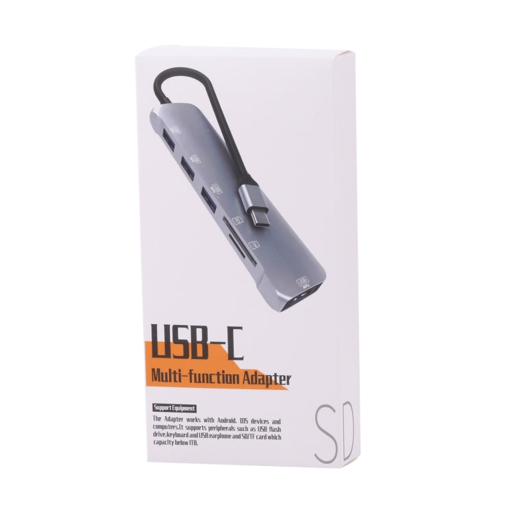 Station d'accueil Type-C 6 en 1 pour PC Gaming et