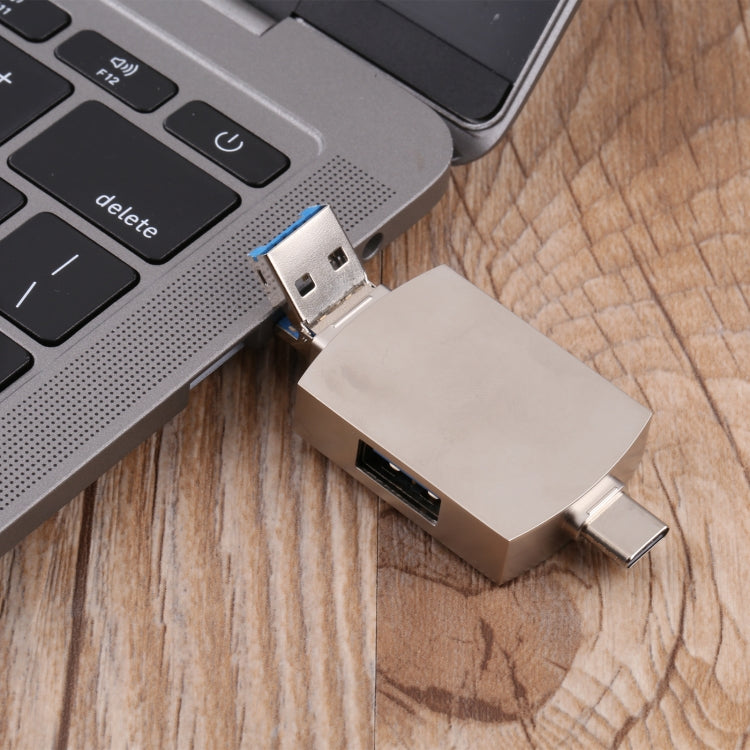 Adaptateur multifonction 8 en 1 Type-C pour PC et gaming