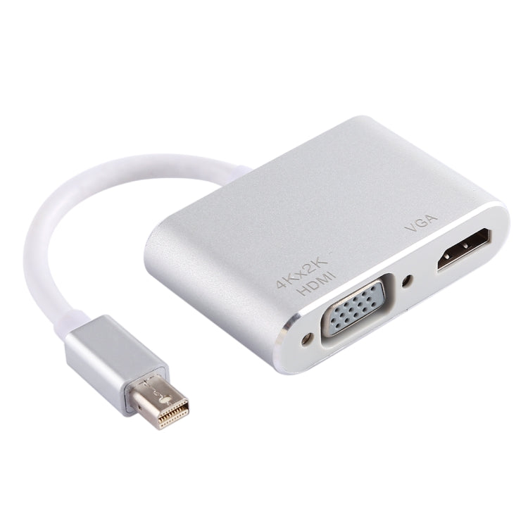 4K Mini DisplayPort to VGA and HDMI Adapter for PC