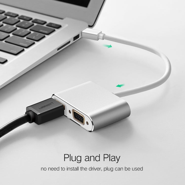 4K Mini DisplayPort to VGA and HDMI Adapter for PC