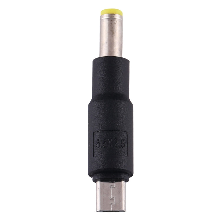Connecteurs d'alimentation CC micro USB 5,5 x 2,5 mm pour PC
