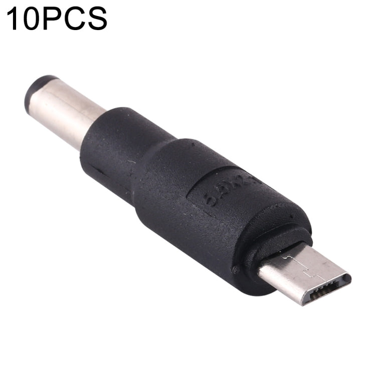 Connecteurs d'alimentation CC micro USB 5,5 x 2,1 mm - Pack