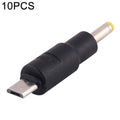 10 Micro USB DC Power Connectors 4.0 x 1.7 mm., 4.0 x 1.7mm