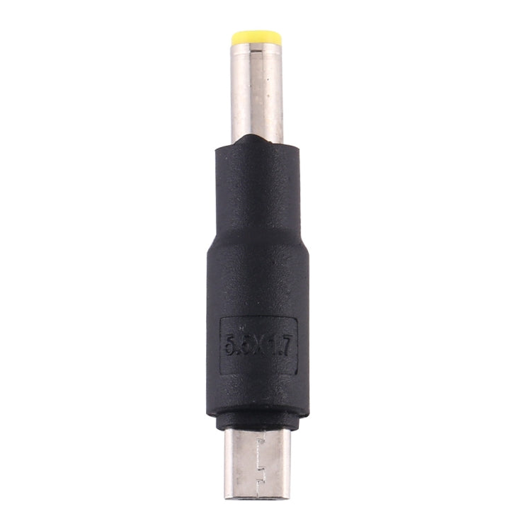 Connecteurs d'alimentation CC micro USB 5,5 x 1,7 mm pour PC