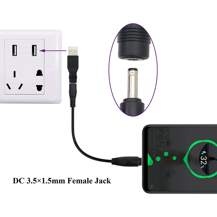 Connecteurs d'alimentation CC 3,5 x 1,35 mm pour PC Gaming