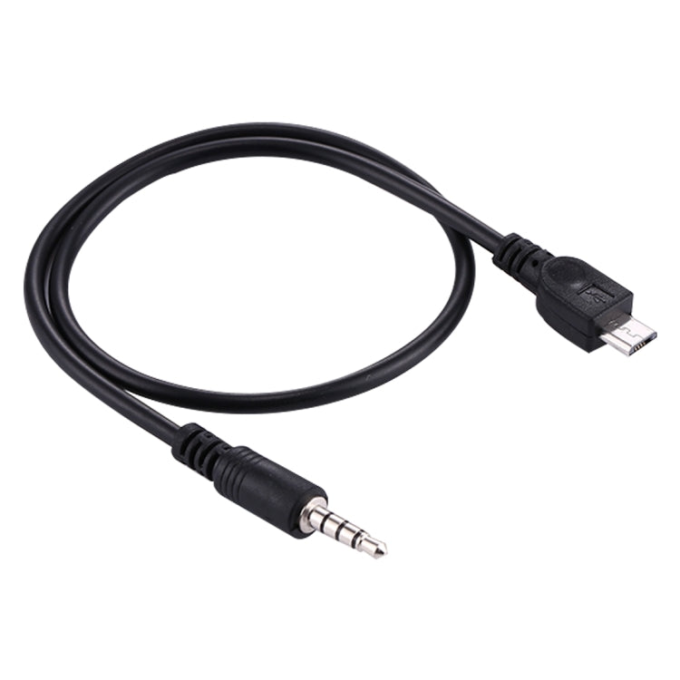 Câble audio AUX 3,5 mm vers Micro USB pour PC Gaming 40 cm