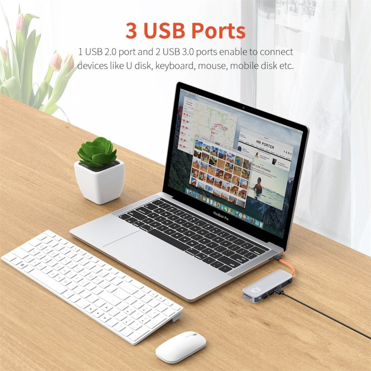 10-in-1 Type-C Hub Adapter for Gaming and Multimedia PCs