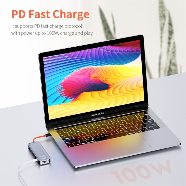 10-in-1 Type-C Hub Adapter for Gaming and Multimedia PCs