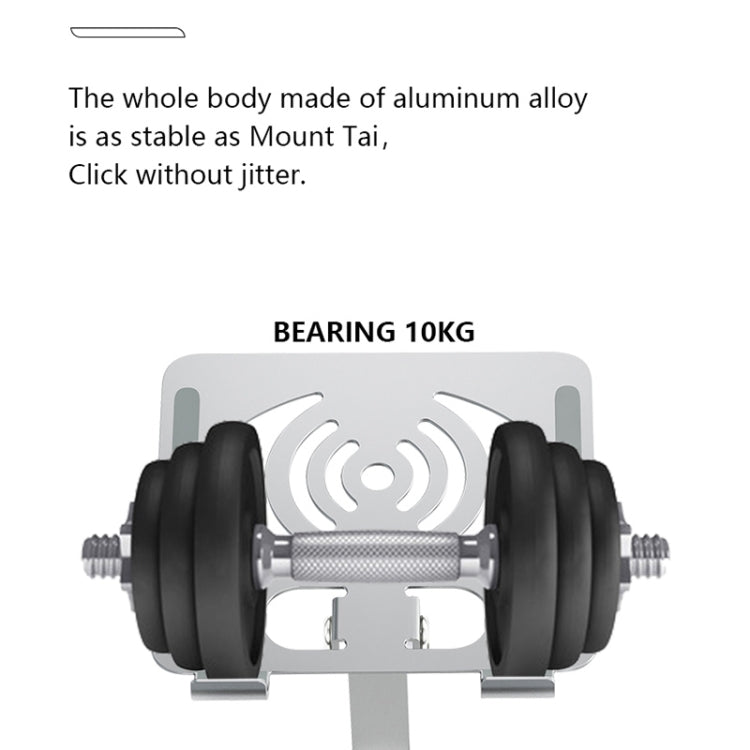 Support gaming rotatif pliable en aluminium pour PC et