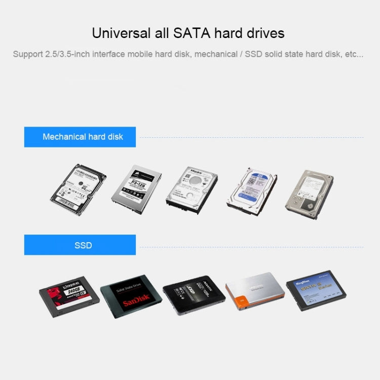 Boîtier SSD externe USB 3.0 pour PC jusqu'à 10 To