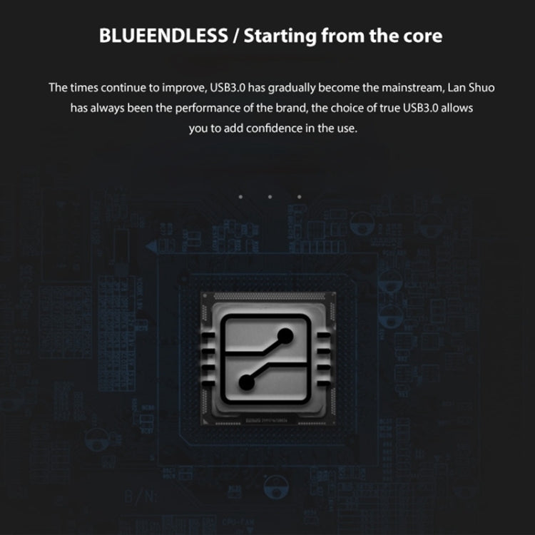 Boîtier disque dur Blueendless U23Q SATA 2,5 pouces Type-C