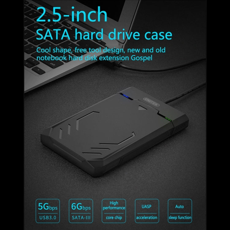 Boîtier disque dur UNITEK SATA 2,5" USB 3.0 pour PC