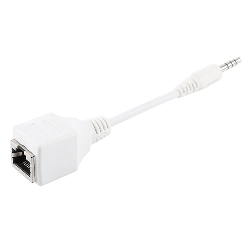 RJ45 to 3.5mm Adapter for PC Audio and Network