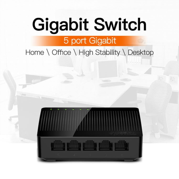 Tenda SG105 5-Port Gigabit Ethernet Switch for Gaming PC