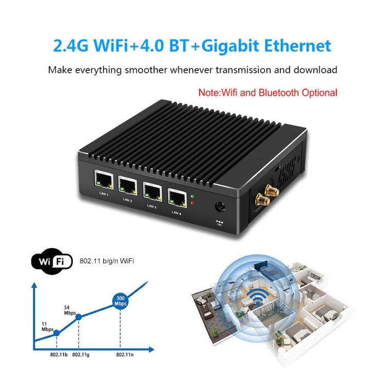 Mini PC Gaming Windows/Linux Intel Celeron 2 Go RAM