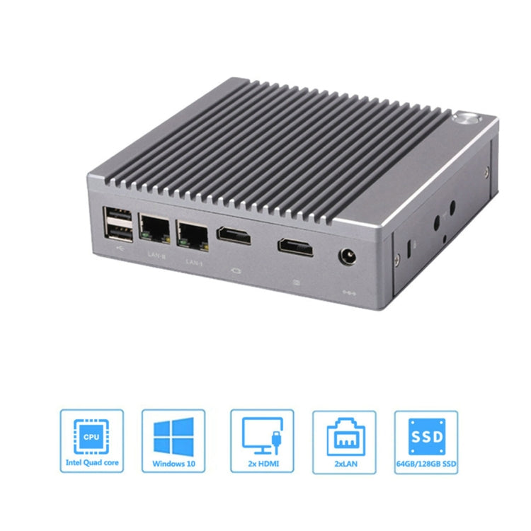 Mini PC Windows/Linux K660S - Intel Quad-Core, 32 GB SSD