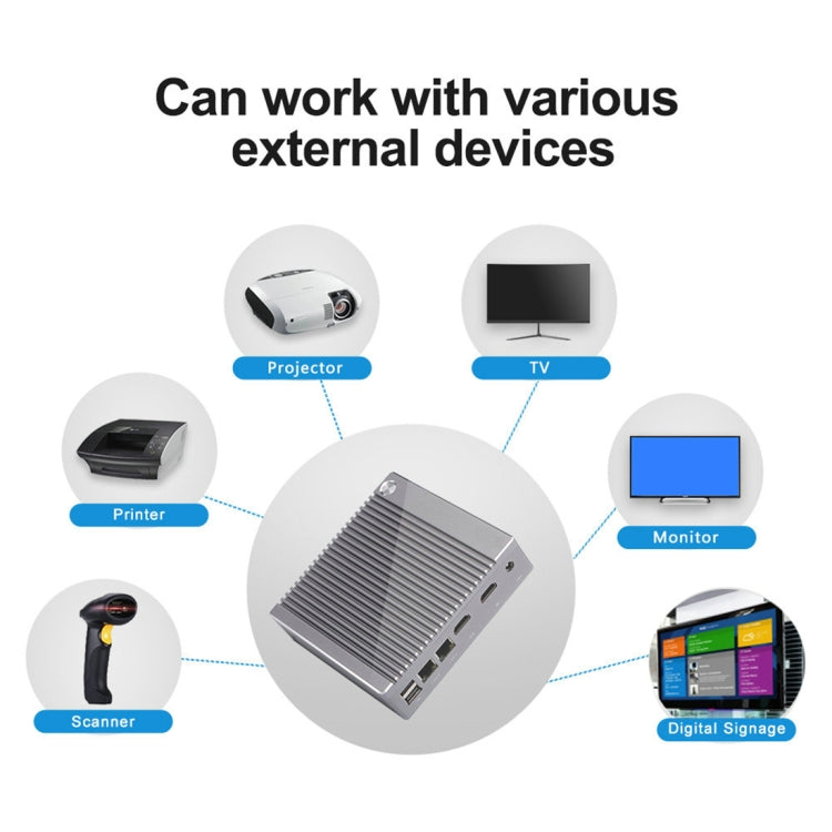 Mini PC Windows/Linux K660S - Intel Quad-Core, 32 GB SSD