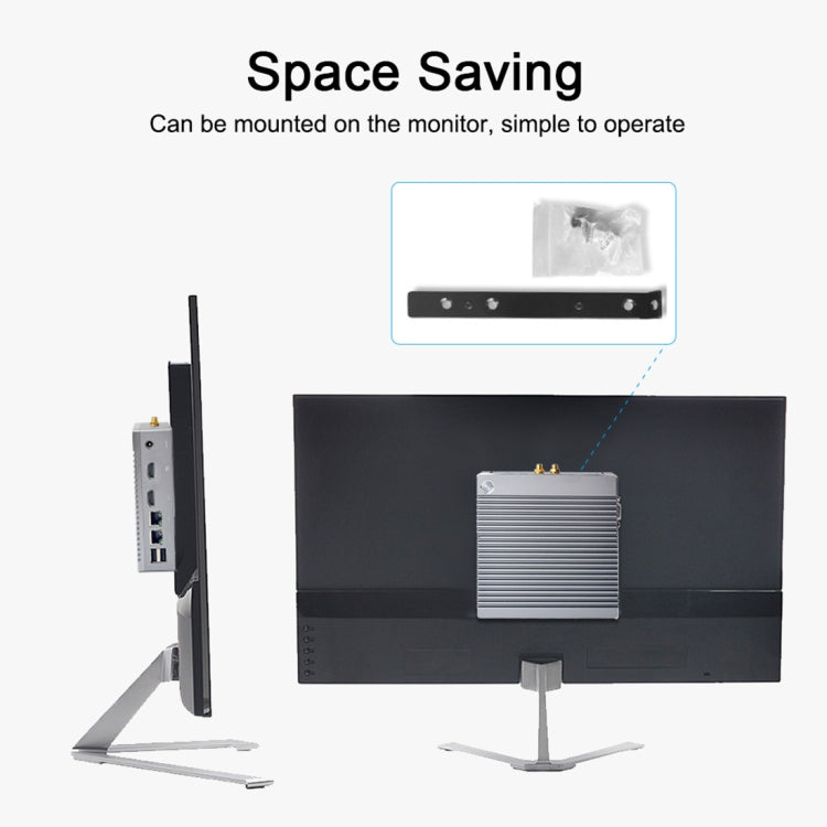 Mini PC Windows/Linux K660S - Intel Quad-Core, 32 GB SSD