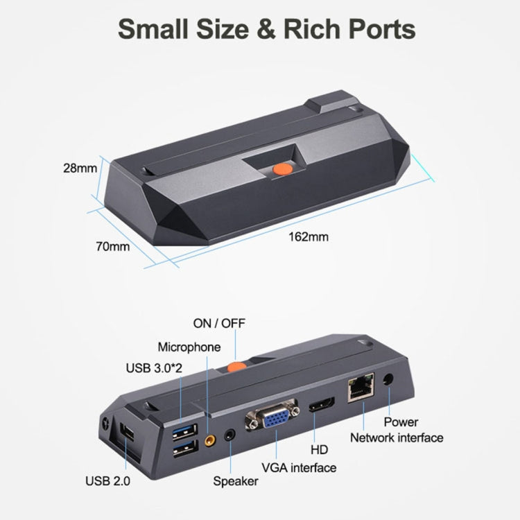 Mini PC Windows/Linux Quad Core for Gaming and Office Work