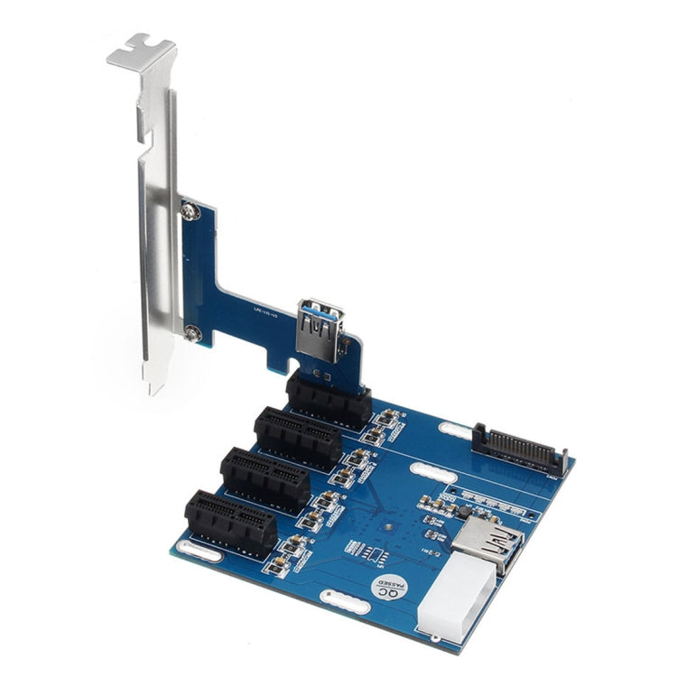 PCI-E 1 to 4 Converter Card for High-Performance Gaming PC
