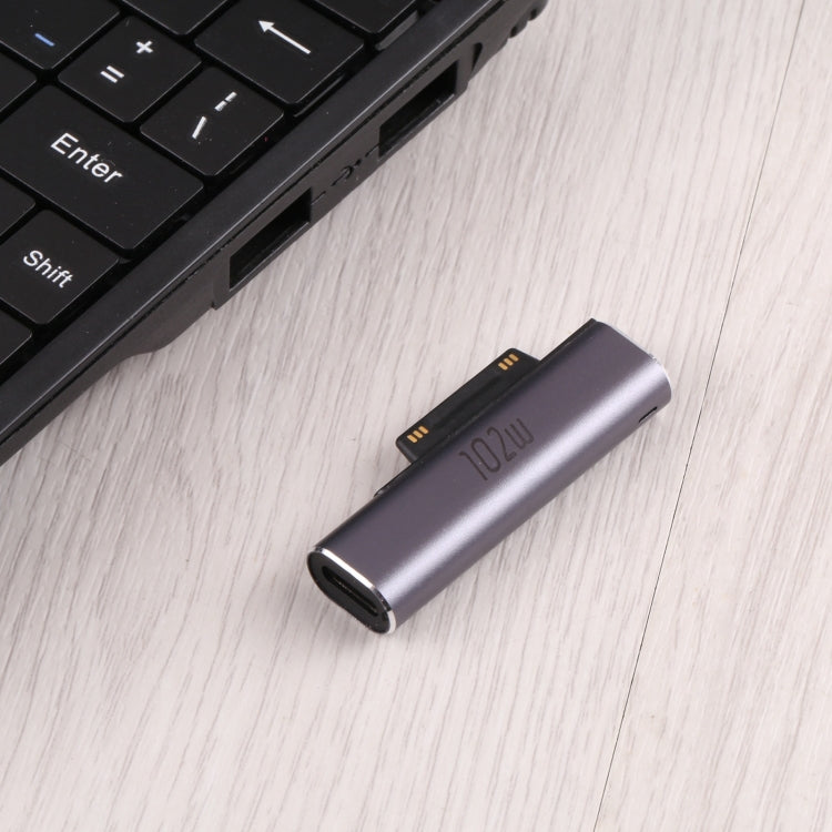 Adaptateur USB-C 102 W pour Microsoft Surface Pro et Go