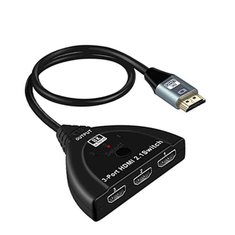 8K 3-Port HDMI Switch for PC and Gaming Accessories