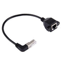 Câble LAN RJ45 30 cm pour PC - Extension mâle/femelle