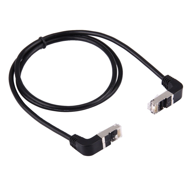 Câble réseau LAN RJ45 courbé 1m pour PC gaming