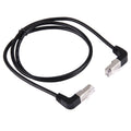 1m RJ45 Angled LAN Network Cable for Gaming PC