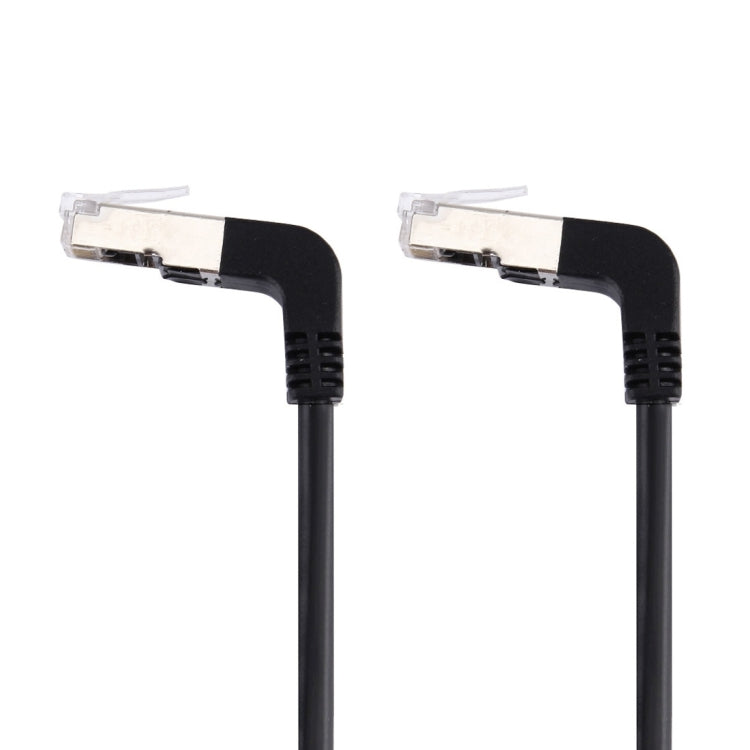 1m RJ45 Angled LAN Network Cable for Gaming PC