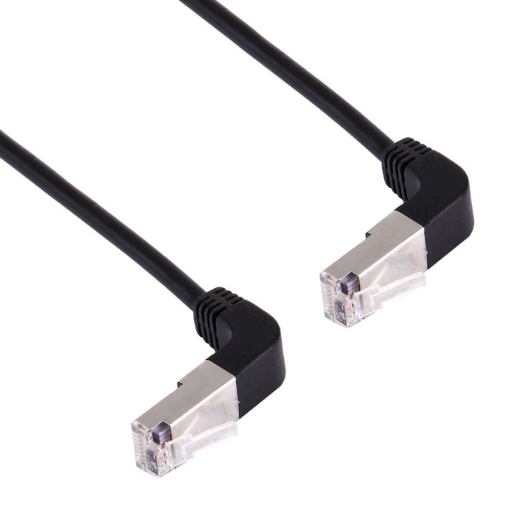 1m RJ45 Angled LAN Network Cable for Gaming PC