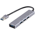 Adaptateur HUB USB 3.0 Aluminium - Accessoire Gaming