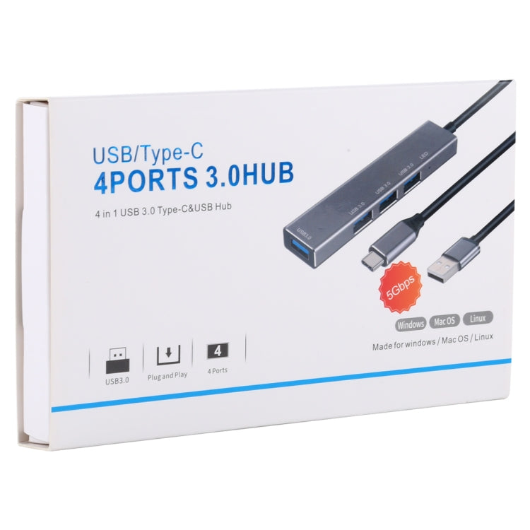 Adaptateur HUB USB 3.0 Aluminium - Accessoire Gaming