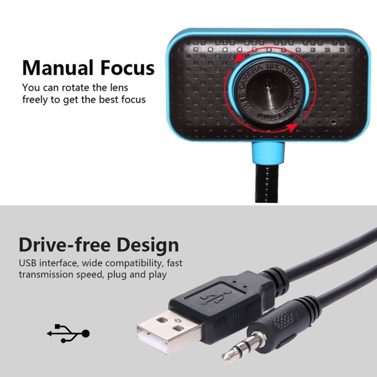 Webcam USB 2.0 4 MP avec micro pour PC et gaming
