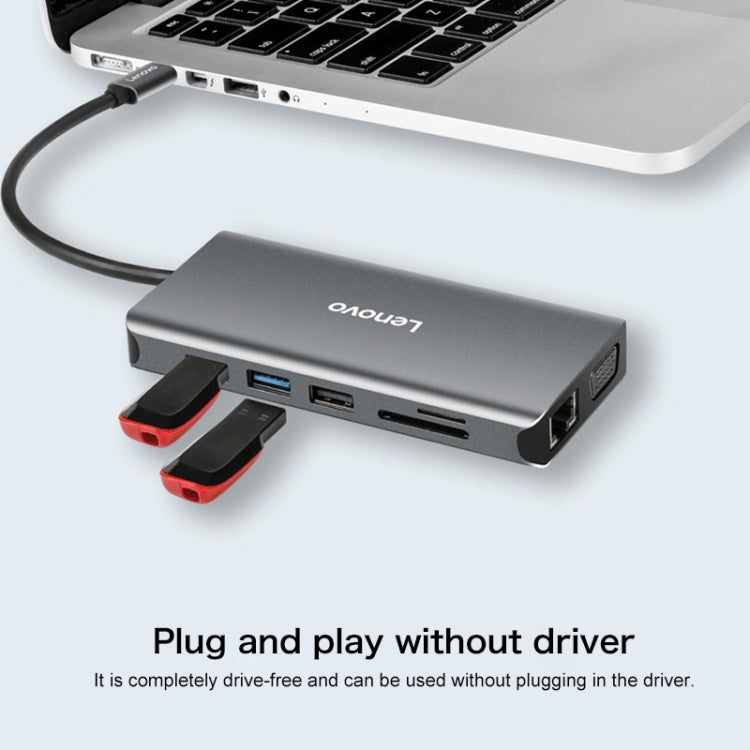 Station d'accueil Lenovo LX0801 Pro Type-C pour PC Gaming