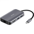 Hub multifonction 8 en 1 Type-C pour gamers PC
