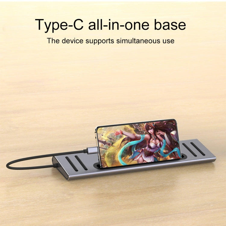 Station d'accueil USB-C 12 en 1 pour PC gaming et