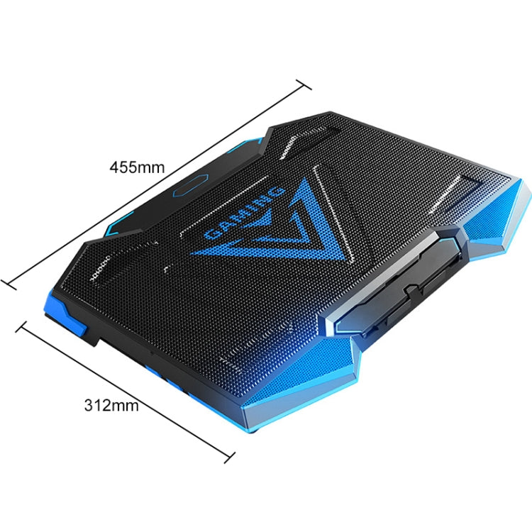 Support de PC Gaming avec Radiateur et 2 Ports USB