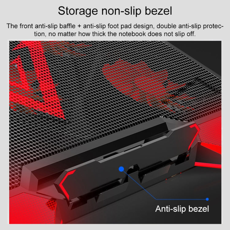 Support de PC Gaming avec Radiateur et 2 Ports USB