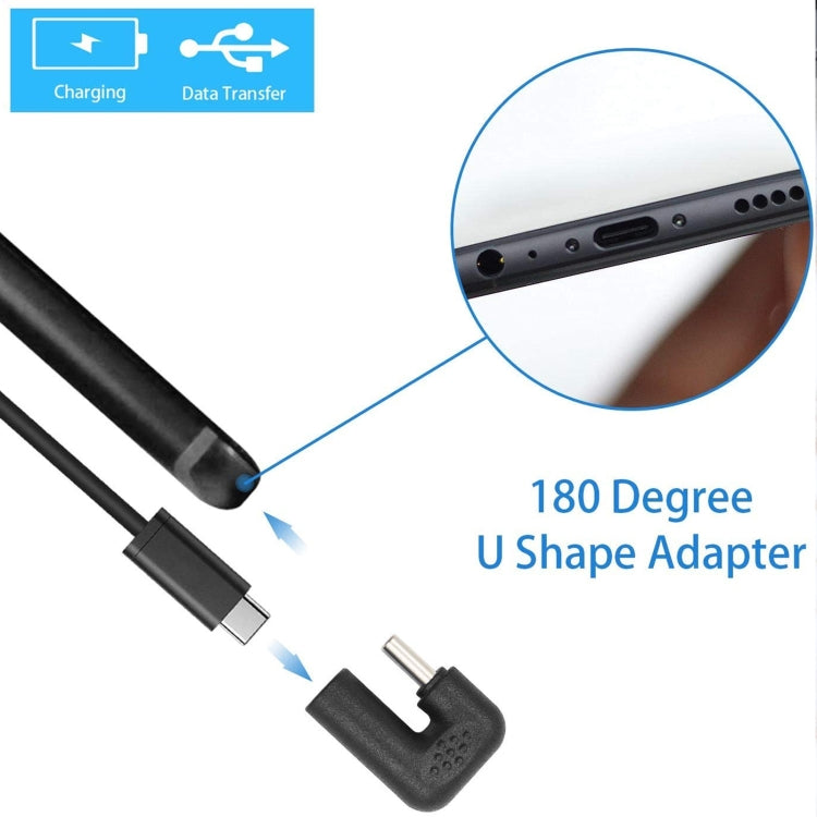 Adaptateur USB-C / Type-C mâle vers femelle en forme de U, Type-C to Type-C