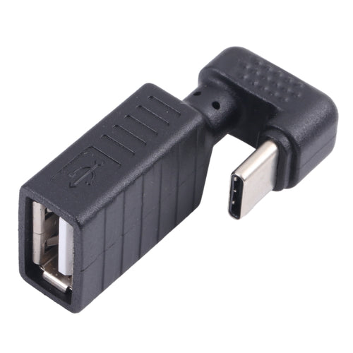 Angled USB-C OTG Adapter for PC Gaming Accessories