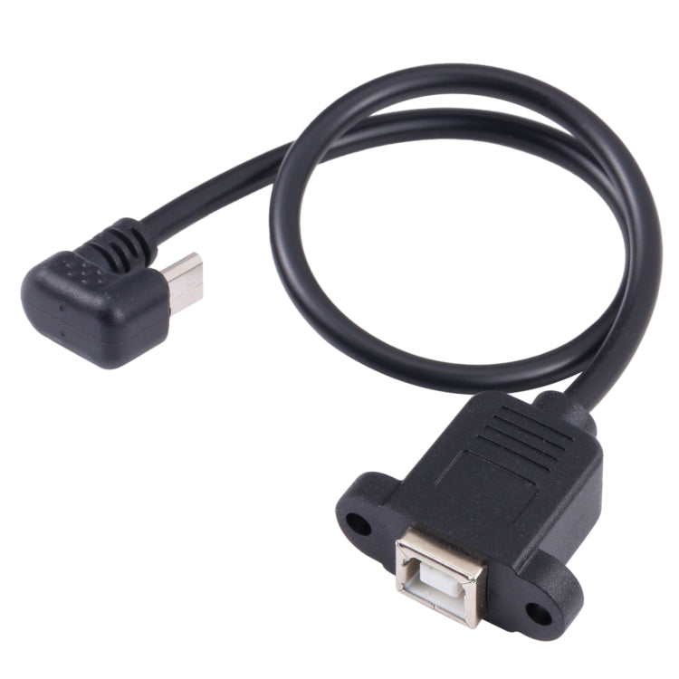 Câble Micro USB vers port B type carré pour PC gaming