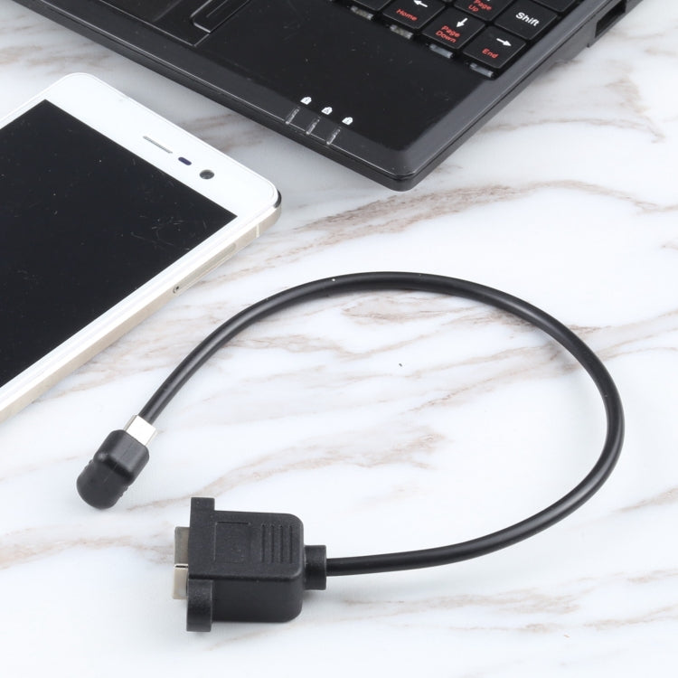 Câble Micro USB vers port B type carré pour PC gaming