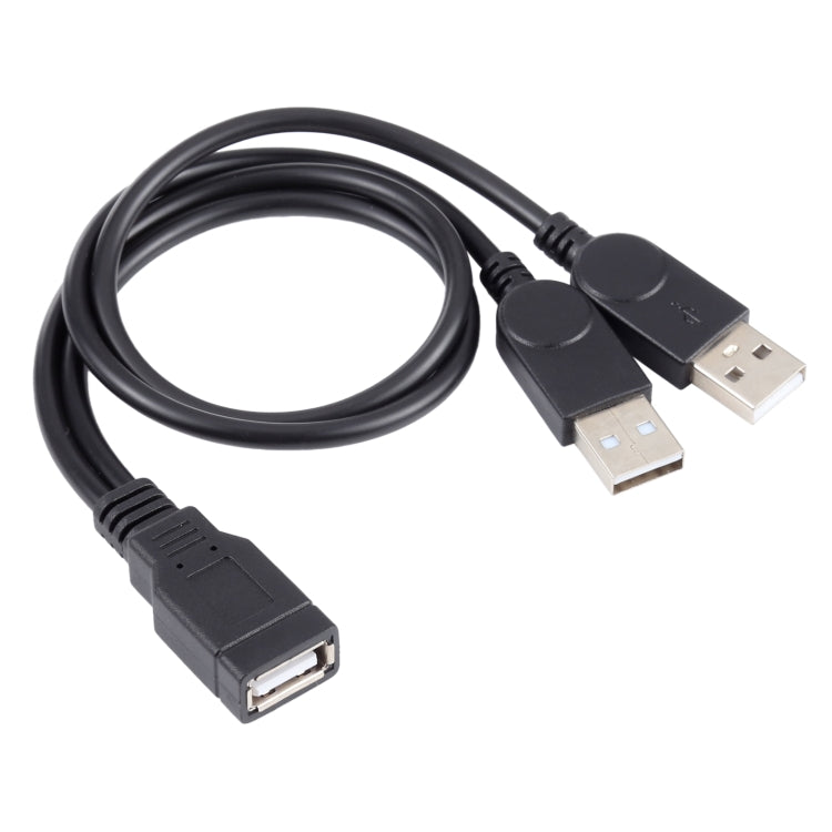 Câble USB femelle vers 2 mâles - Accessoire Gaming 30 cm