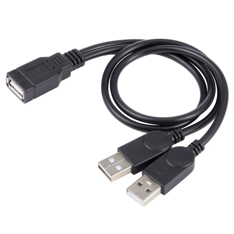 Câble USB femelle vers 2 mâles - Accessoire Gaming 30 cm